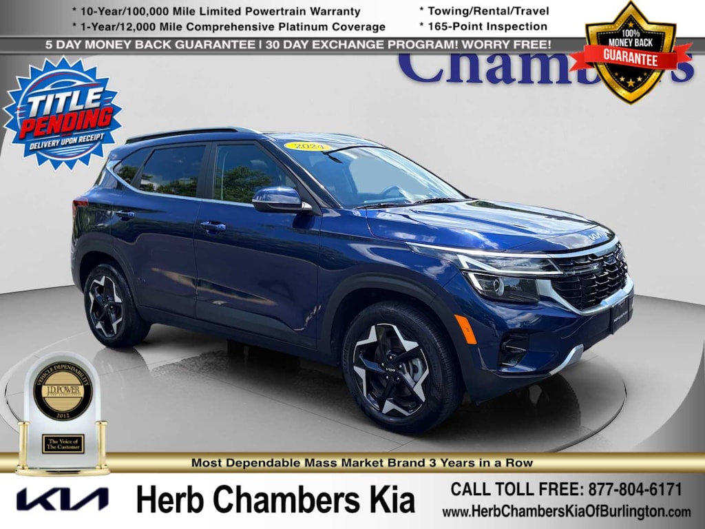 Certified 2024 Kia Seltos EX SUV