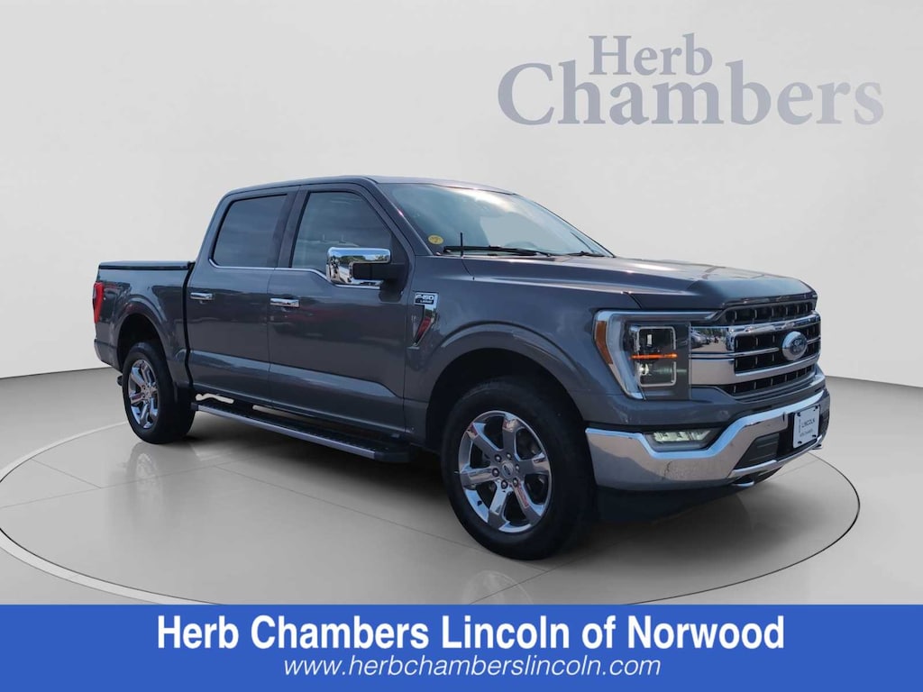 Used 2021 Ford F-150 Lariat 4WD Supercrew 5.5 Box Truck