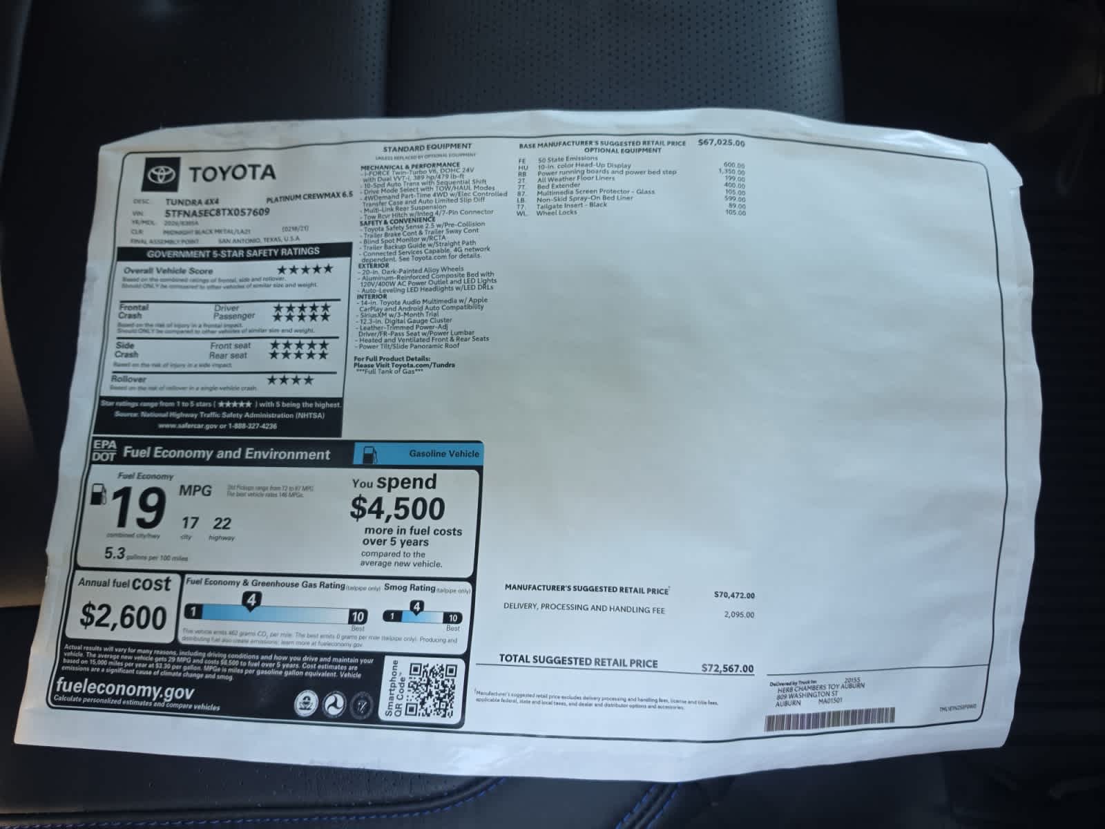 2026 Toyota Tundra Platinum - Photo 13