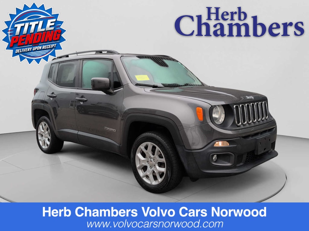 Used 2017 Jeep Renegade Latitude 4x4 SUV