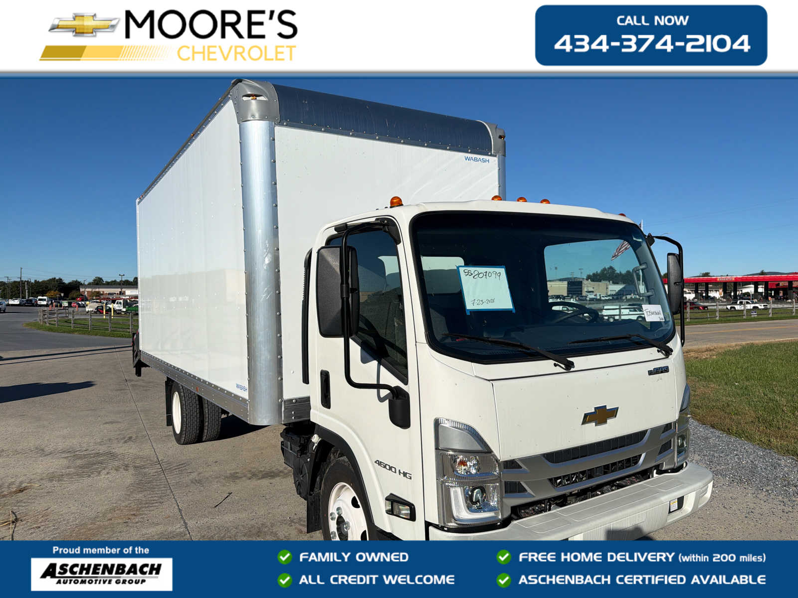 2025 Chevrolet Low Cab Forward 4500 HG Truck