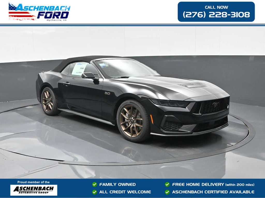 New 2025 Ford Mustang GT Premium Convertible
