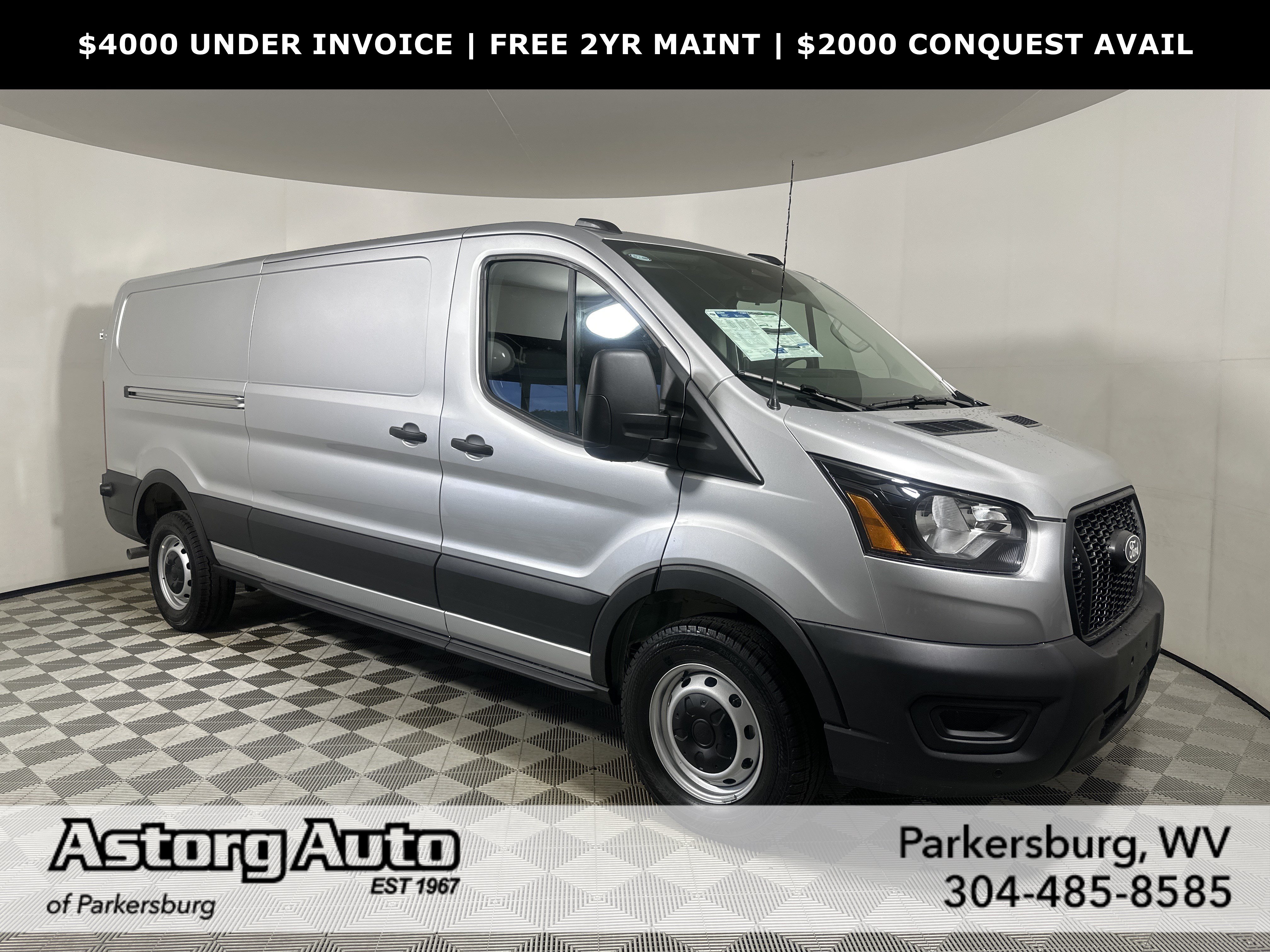 New 2026 Ford Transit-150 Cargo Base Van Low Roof Van