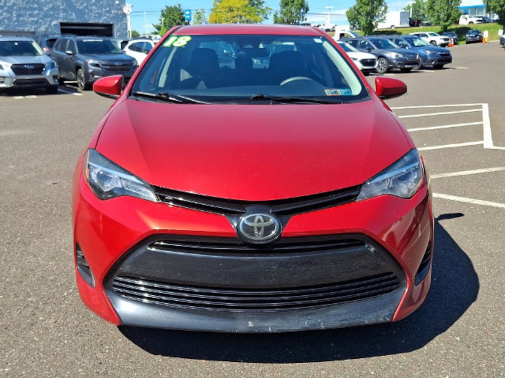 Used 2018 Toyota Corolla LE Sedan