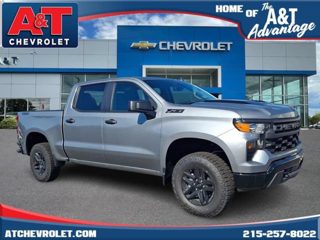 New 2026 Chevrolet Silverado 1500 Custom Trail Boss Truck