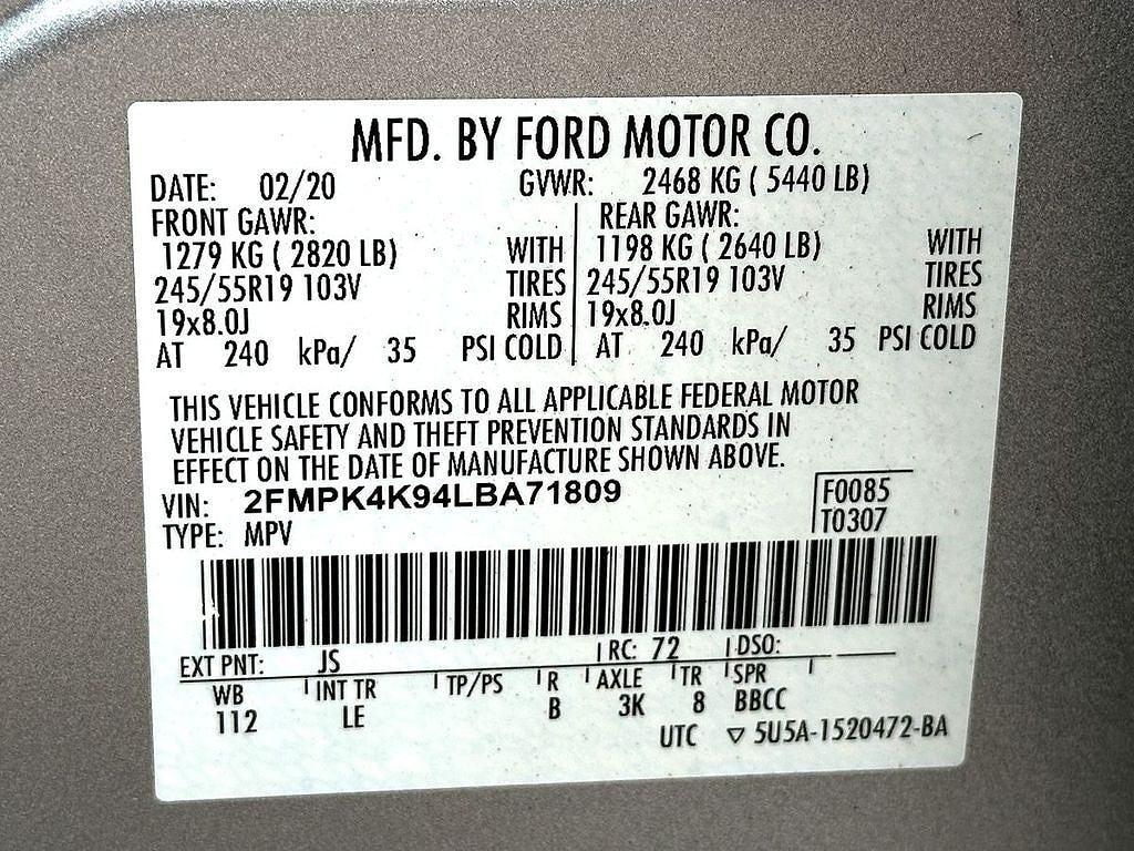 2020 Ford Edge Titanium - Photo 30