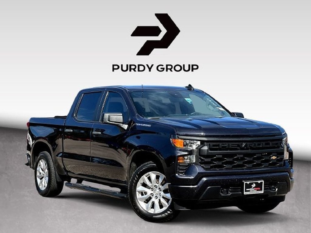 Used 2023 Chevrolet Silverado 1500 Custom Truck Crew Cab