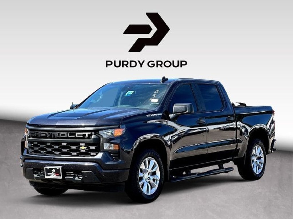 Used 2023 Chevrolet Silverado 1500 Custom Truck Crew Cab