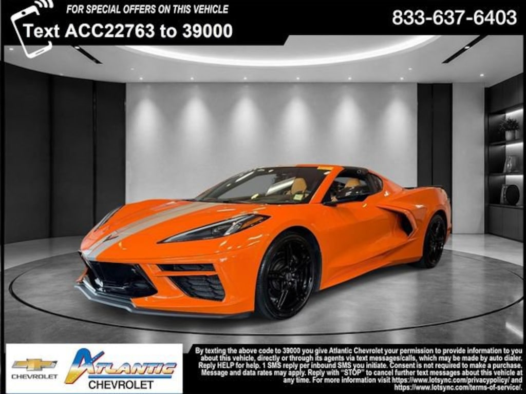 Used 2023 Chevrolet Corvette Stingray 2LT Performance