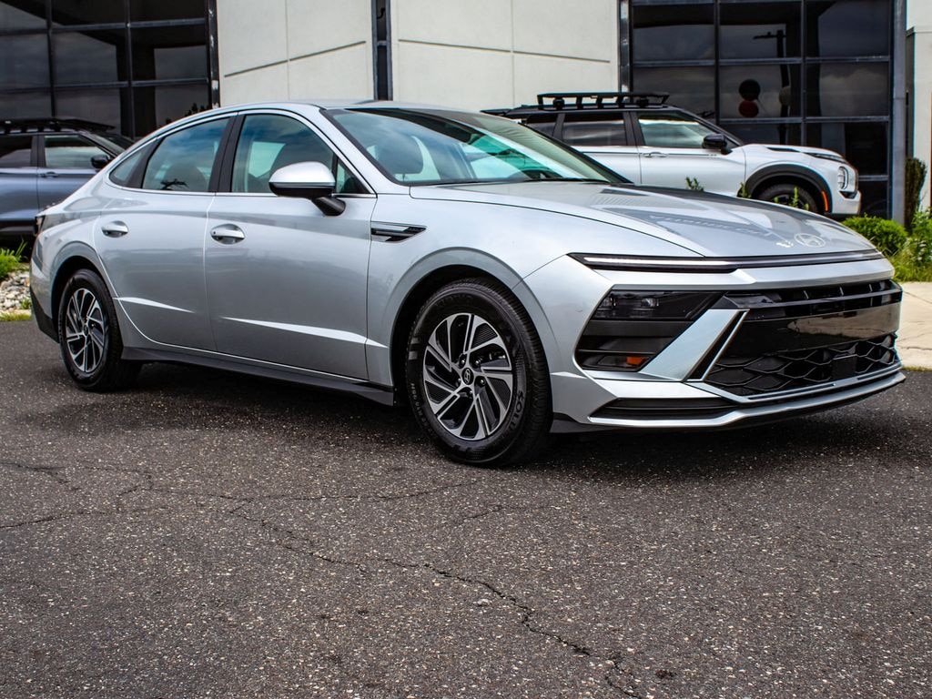 Used 2026 Hyundai Sonata Hybrid Blue Sedan