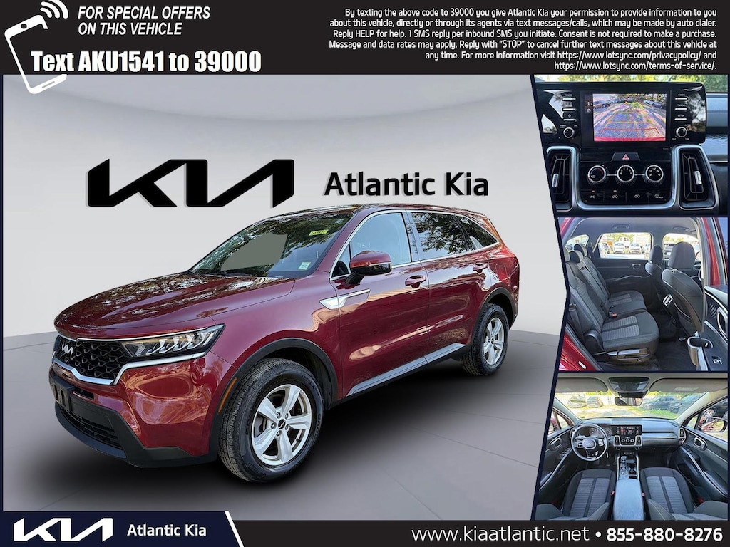 Certified 2022 Kia Sorento LX SUV