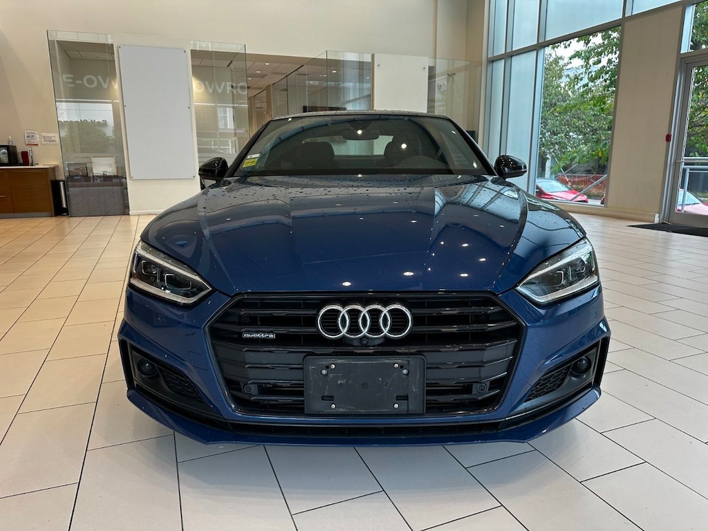 Certified 2019 Audi A5 2.0T Technik Quattro 7sp S Tronic Cpe S-Line Black Coupe