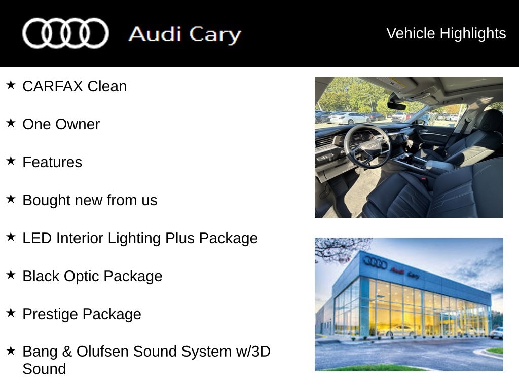 Used 2024 Audi Q8 e-tron Prestige SUV