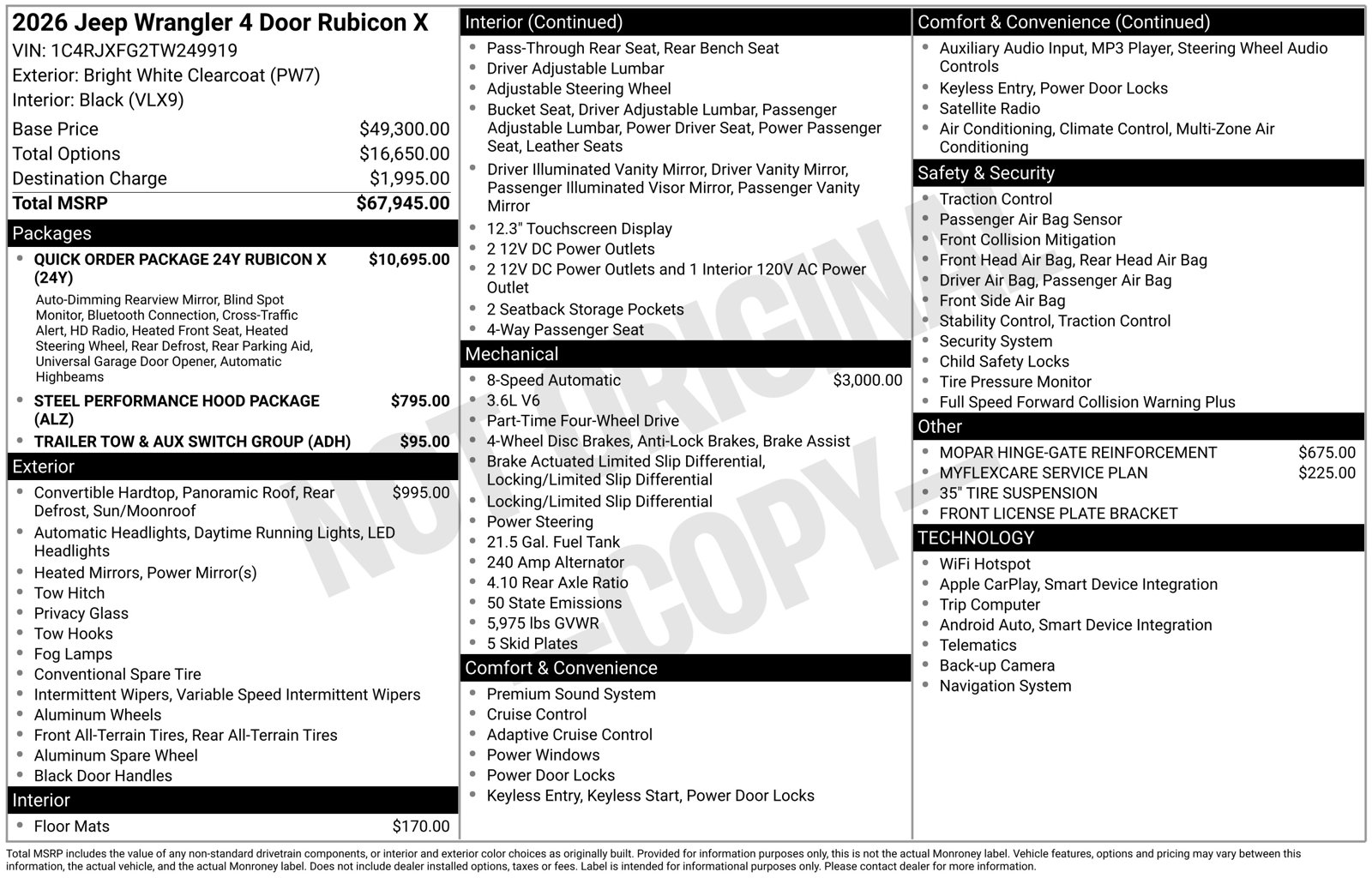 Used 2026 Jeep Wrangler Rubicon X SUV