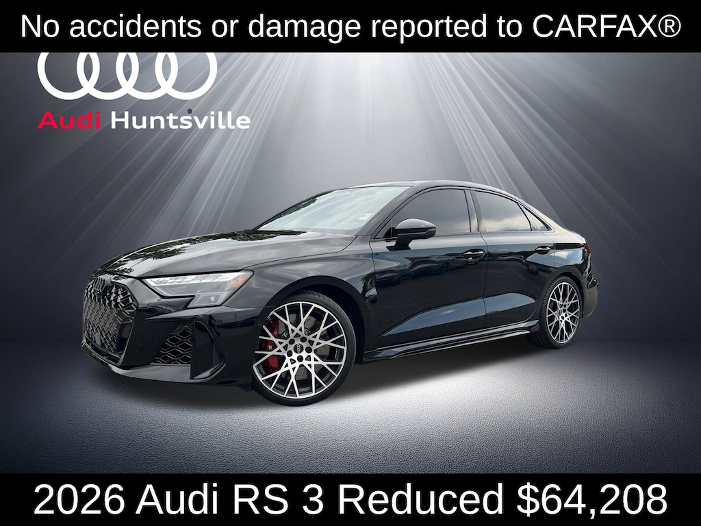 Used 2026 Audi RS 3 2.5T Sedan