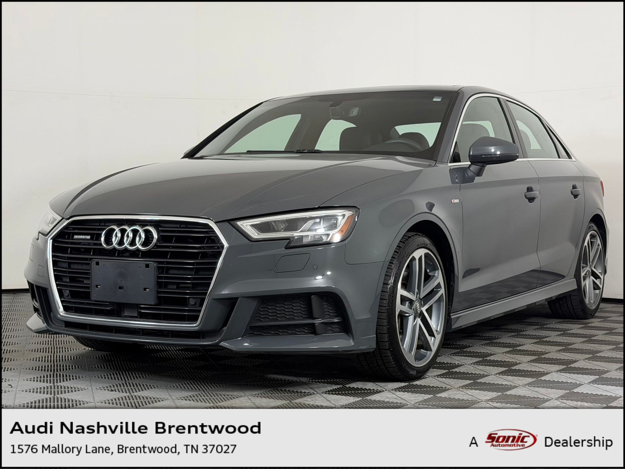 2019 Audi A3 Sedan Premium Plus Sedan