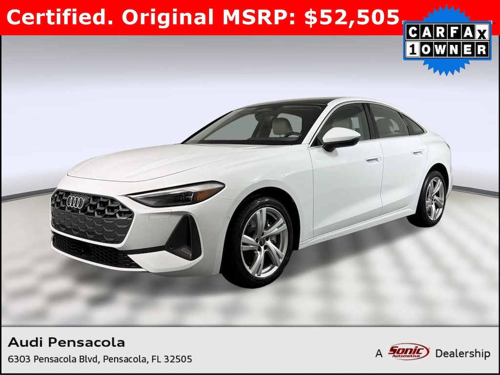 Certified 2025 Audi A5 2.0T Premium Sportback