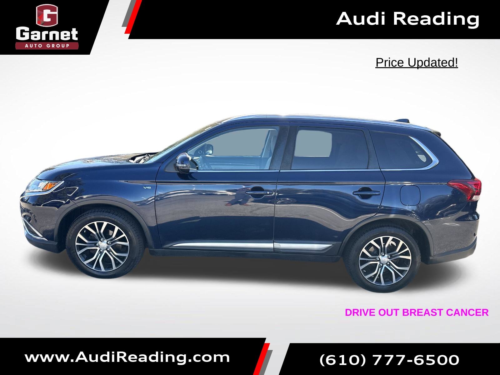 Used 2017 Mitsubishi Outlander GT with VIN JA4JZ4AX6HZ017156 for sale in Leesport, PA