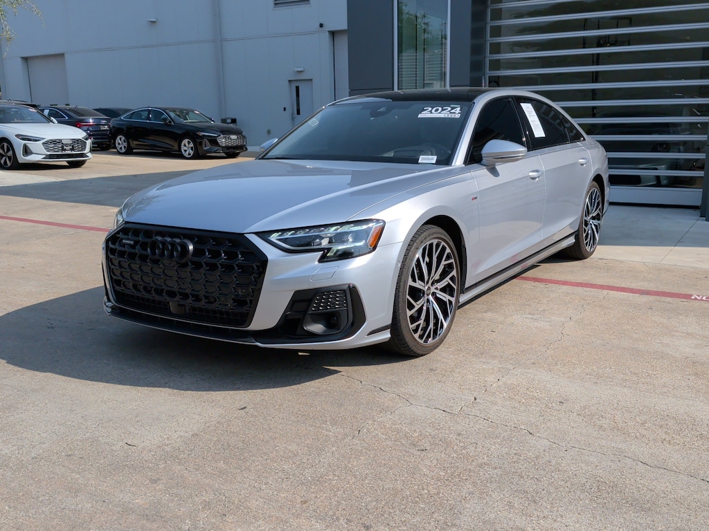 Certified 2024 Audi A8 Sedan