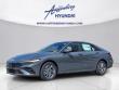 New 2026 Hyundai Elantra Hybrid Blue Sedan