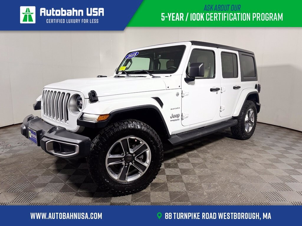 Used 2018 Jeep Wrangler Unlimited Sahara SUV