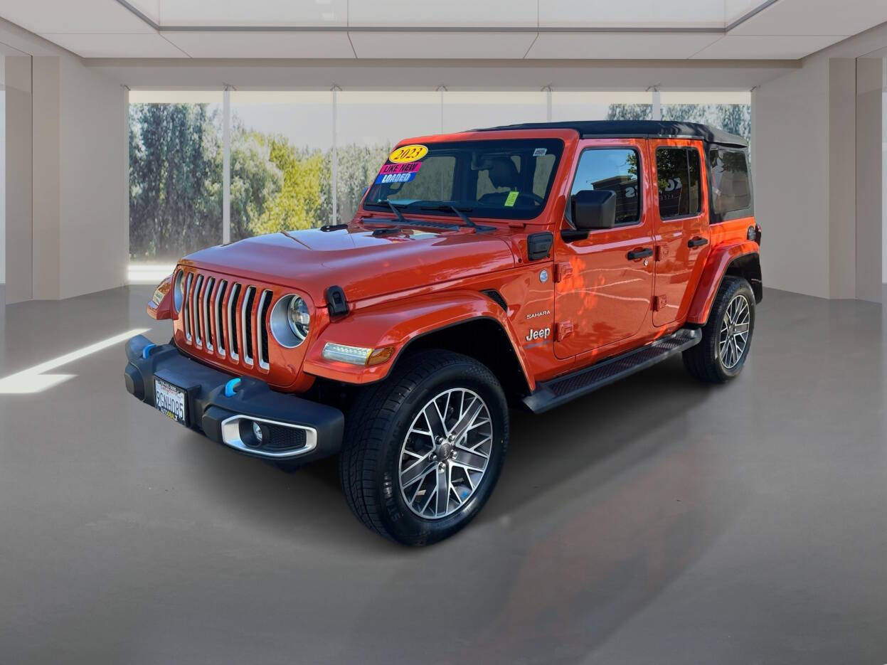 2023 Jeep Wrangler Sahara 4xe Sport Utility 4D SUV