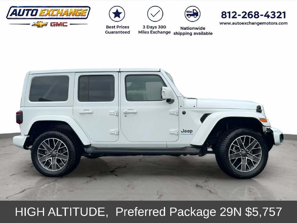 Used 2023 Jeep Wrangler 4xe Sahara High Altitude SUV