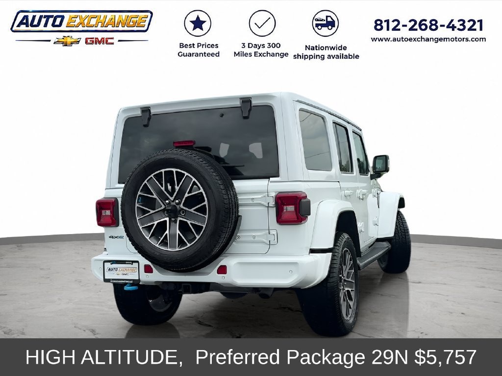 Used 2023 Jeep Wrangler 4xe Sahara High Altitude SUV