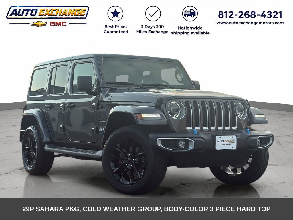 Used 2022 Jeep Wrangler 4xe Unlimited Sahara SUV