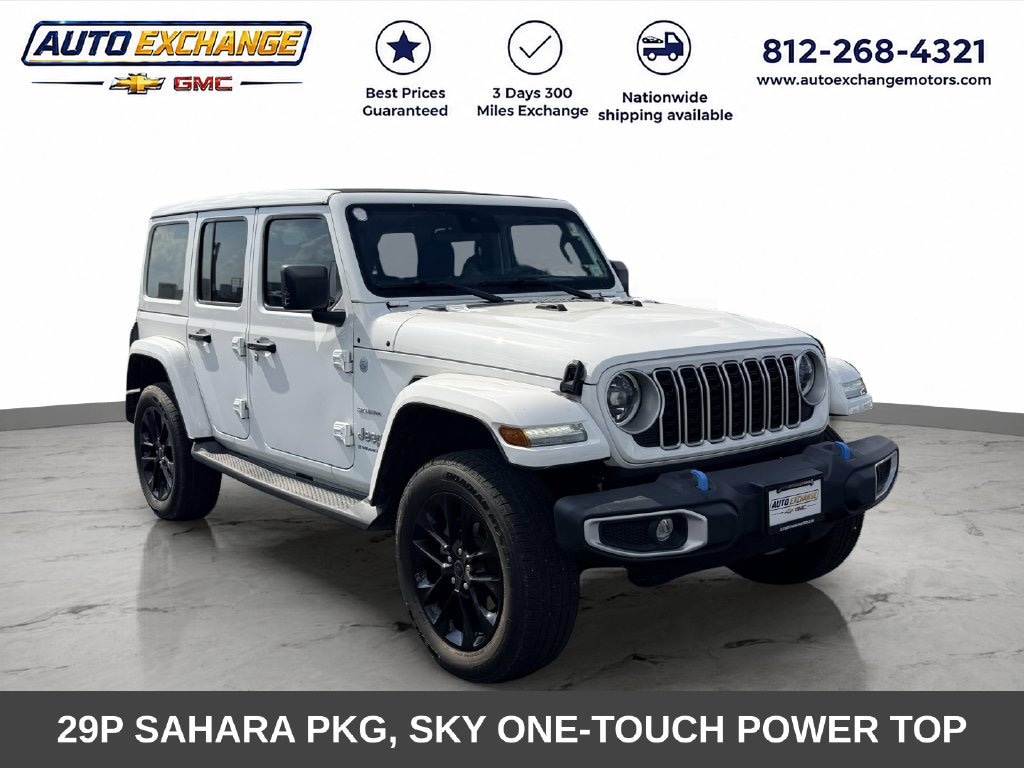 Used 2024 Jeep Wrangler 4xe Sahara SUV
