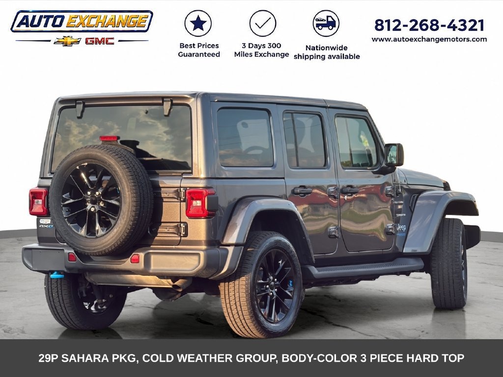 Used 2022 Jeep Wrangler 4xe Unlimited Sahara SUV