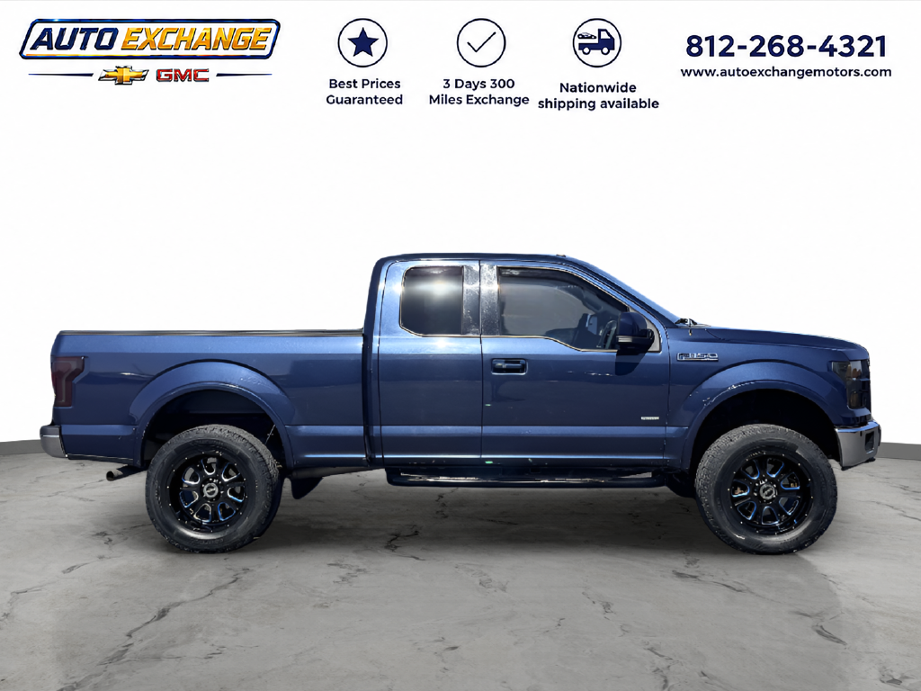 Used 2016 Ford F-150 Lariat with VIN 1FTEX1EP4GFB78353 for sale in Sullivan, IN