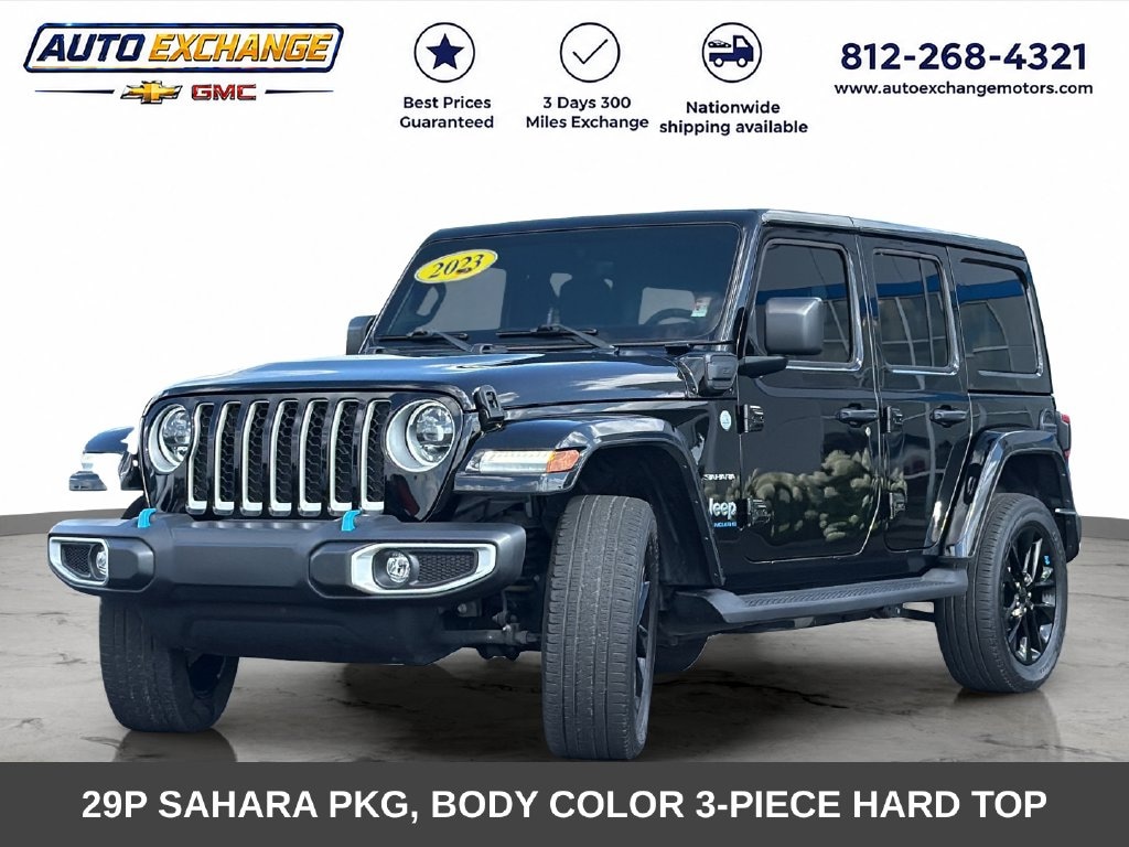 Used 2023 Jeep Wrangler Sahara 4xe SUV