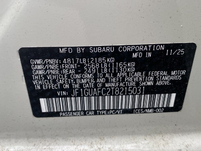 2026 Subaru Impreza Sport - Photo 24