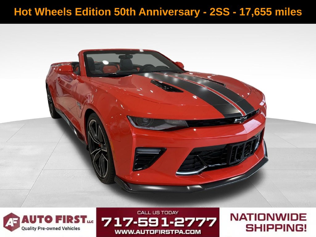 Used 2018 Chevrolet Camaro SS Convertible