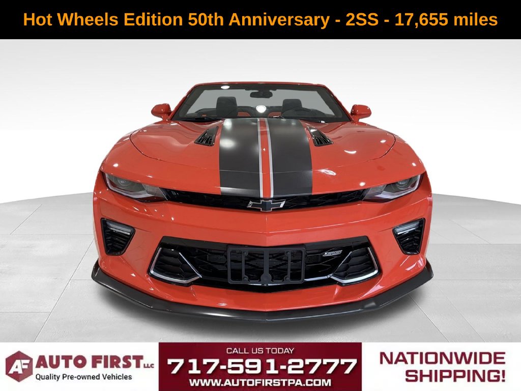 Used 2018 Chevrolet Camaro SS Convertible