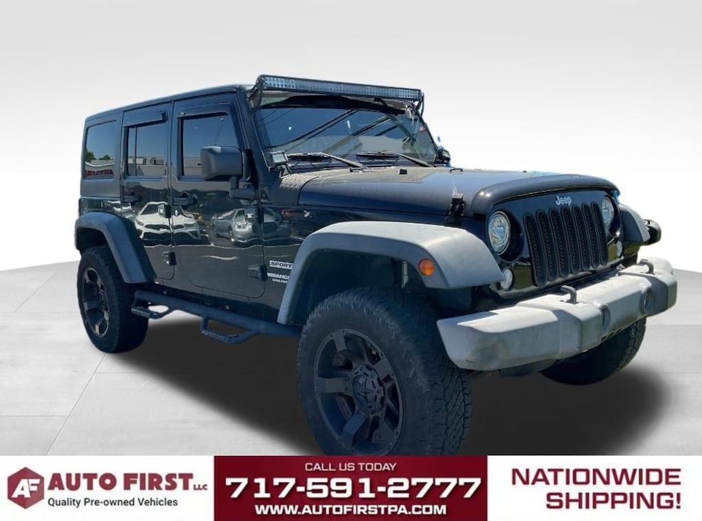 Used 2017 Jeep Wrangler Unlimited Sport SUV