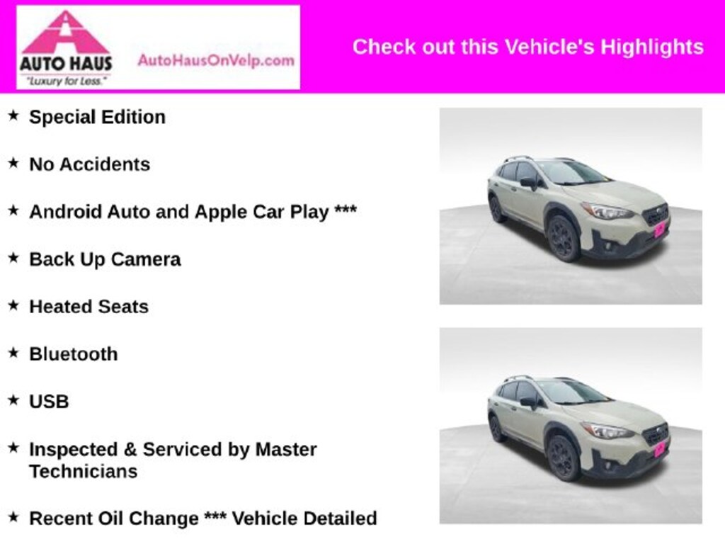 Used 2023 Subaru Crosstrek SUV