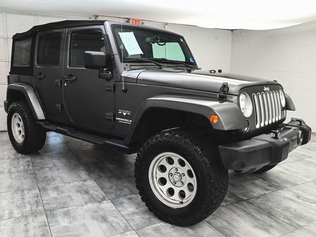 Used 2017 Jeep Wrangler JK Unlimited Sahara 4x4 SUV