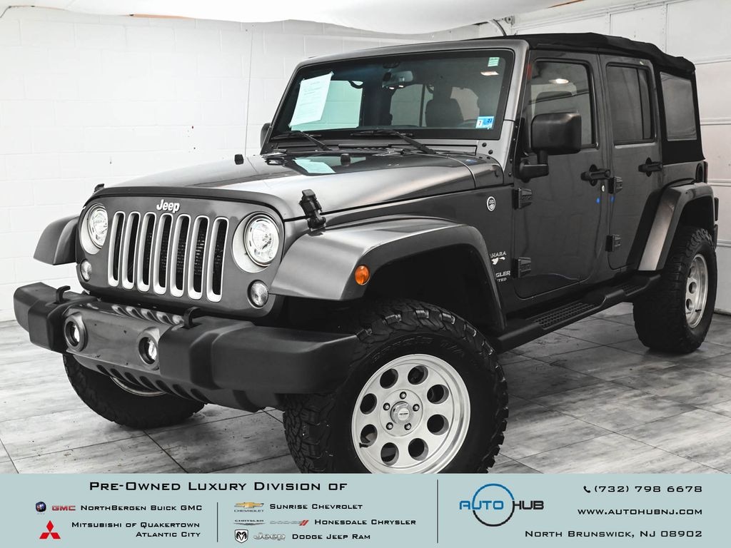 Used 2017 Jeep Wrangler JK Unlimited Sahara 4x4 SUV