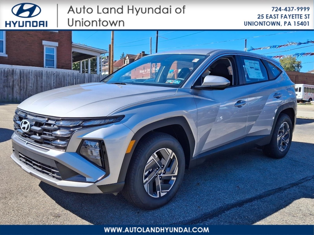 New 2026 Hyundai Tucson Hybrid Blue SUV