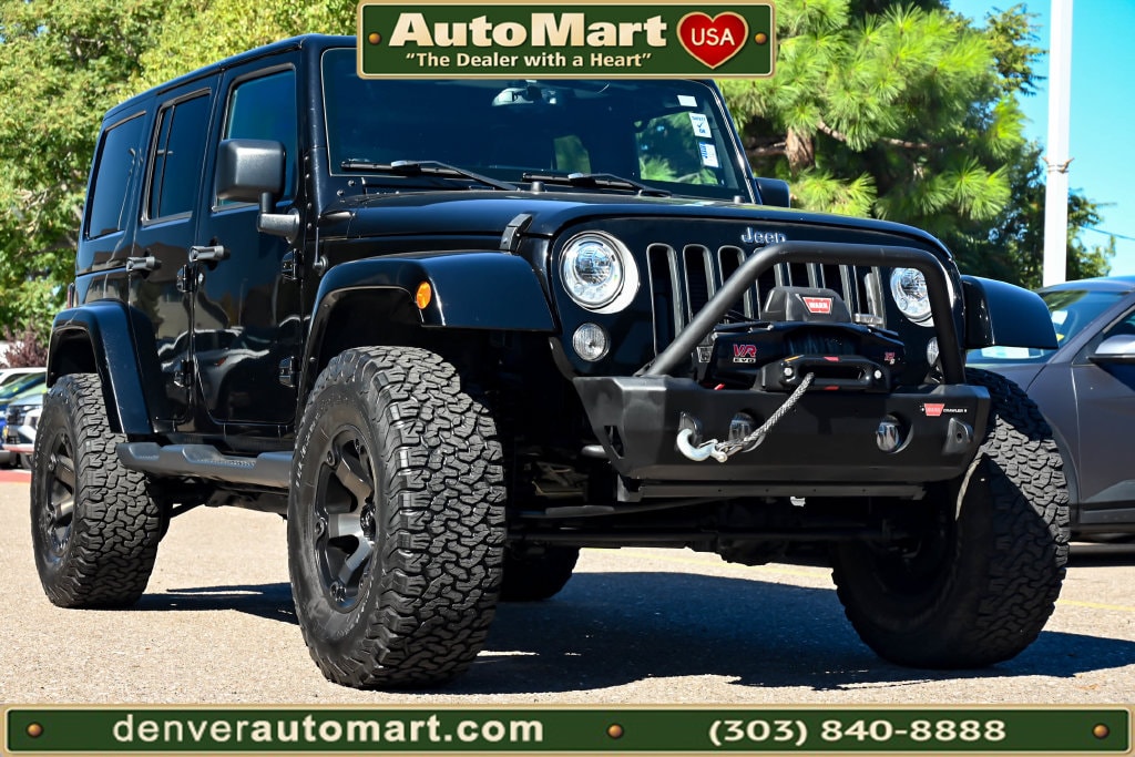 Used 2017 Jeep Wrangler Unlimited Sahara SUV