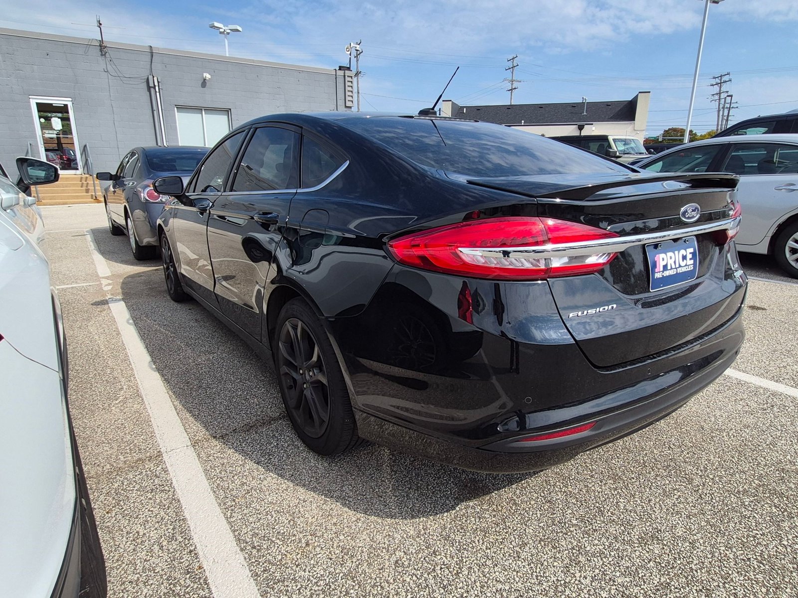 Certified 2018 Ford Fusion SE Sedan