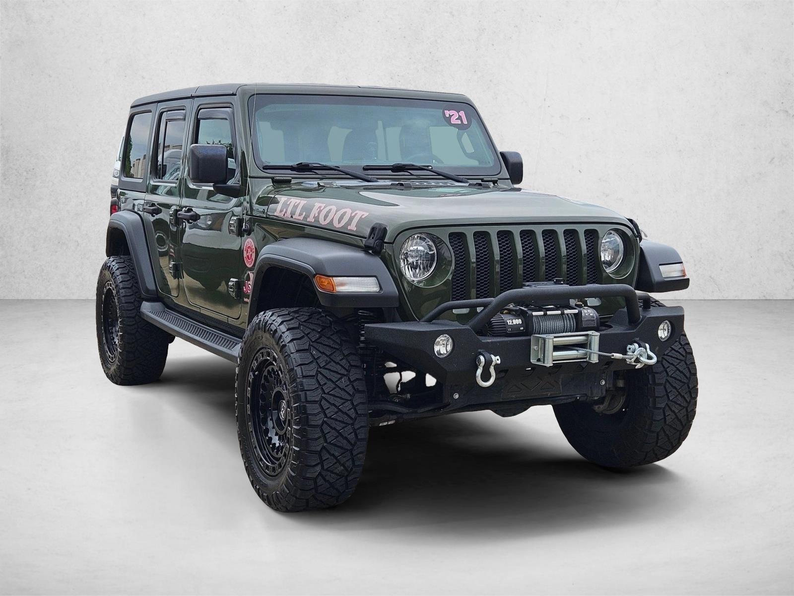 Used 2021 Jeep Wrangler Unlimited Sport SUV