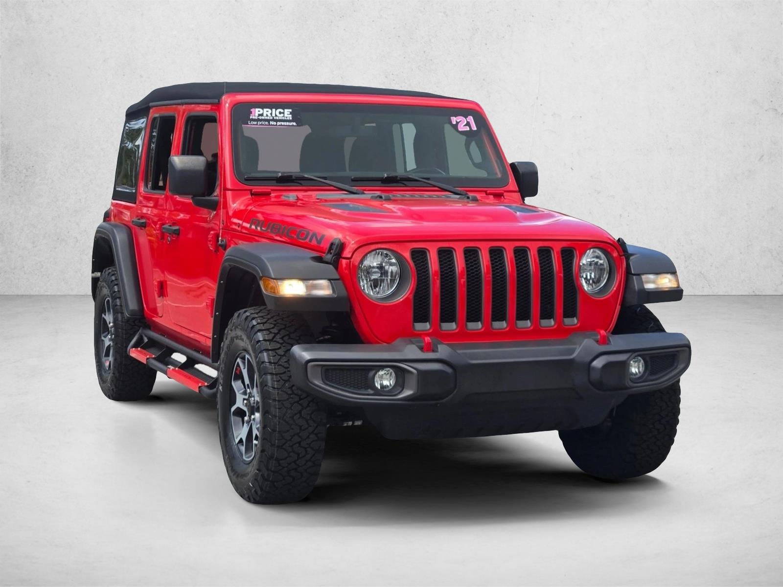 Used 2021 Jeep Wrangler Unlimited Rubicon Sport Utility