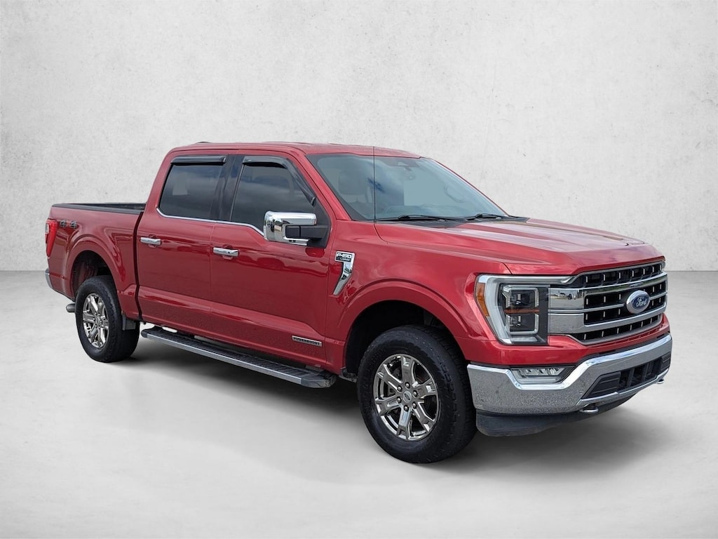 Used 2021 Ford F-150 LARIAT Crew Cab Pickup