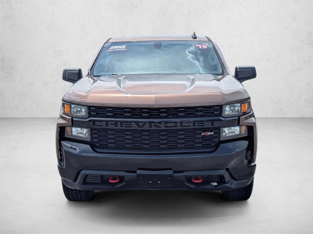 Used 2019 Chevrolet Silverado 1500 Custom Trail Boss Crew Cab Pickup