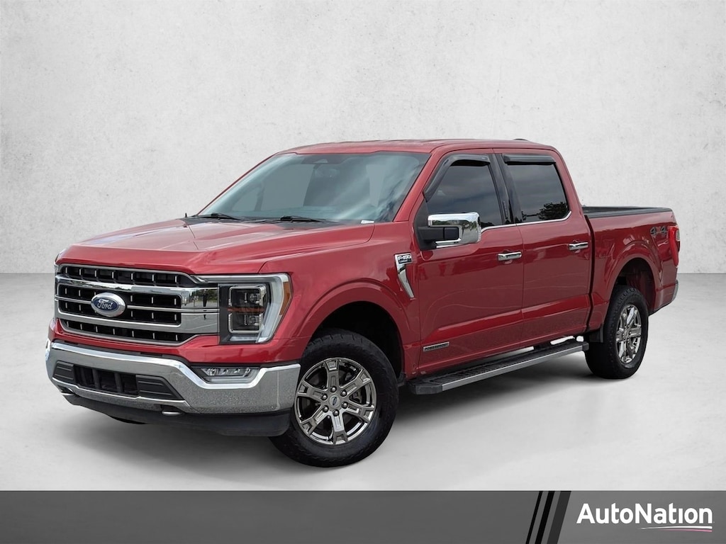 Used 2021 Ford F-150 LARIAT Crew Cab Pickup