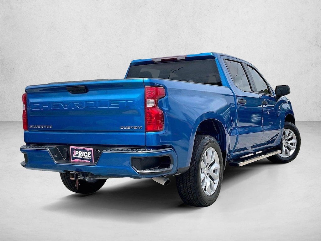 Certified 2022 Chevrolet Silverado 1500 Custom Truck Crew Cab