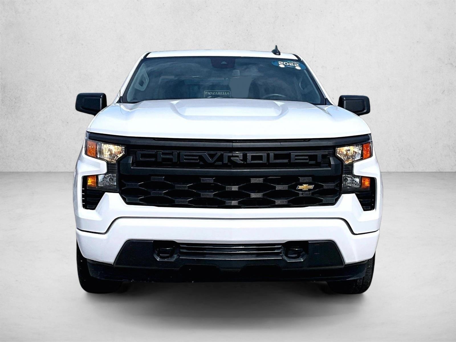 Certified 2022 Chevrolet Silverado 1500 Custom Truck Crew Cab